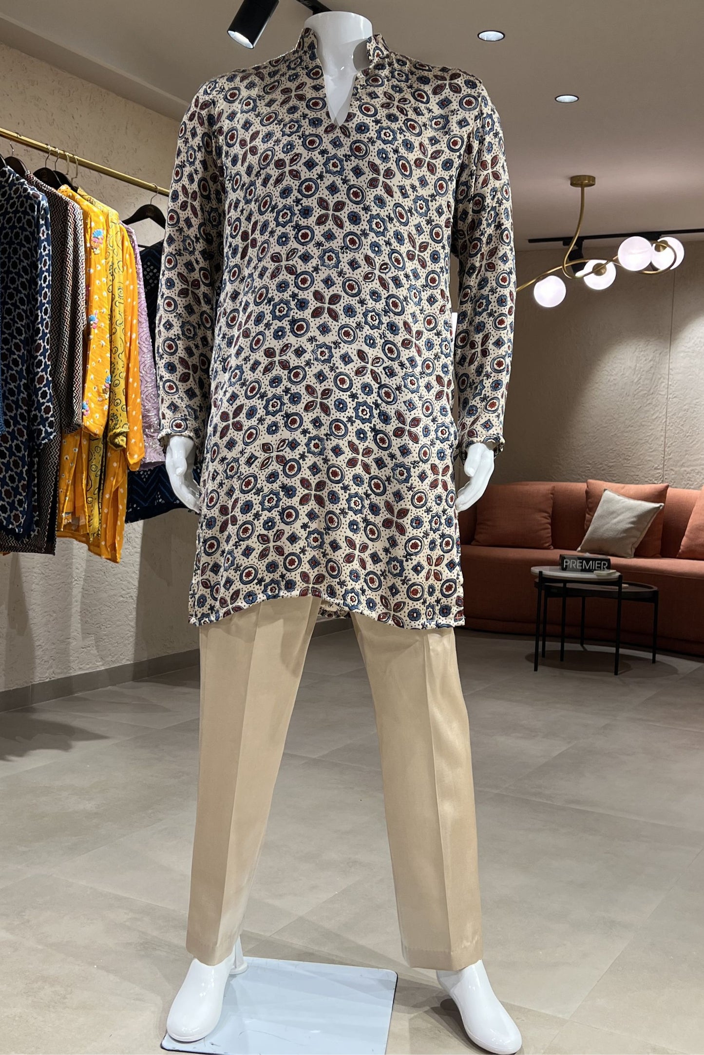 Mandala Virasat Modal Silk Kurta Set