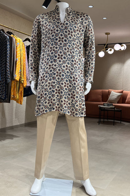 Mandala Virasat Modal Silk Kurta Set