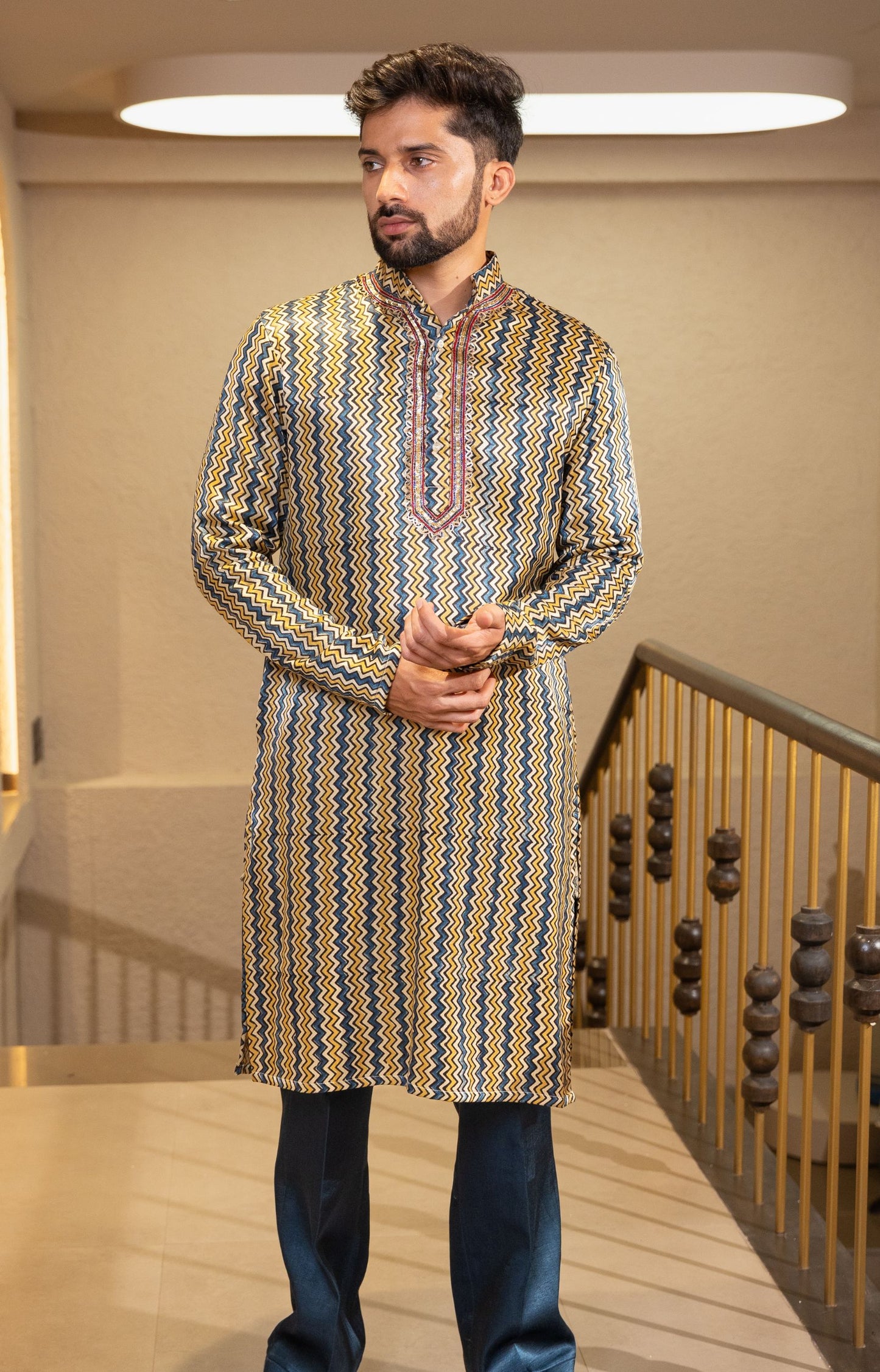 Leher Kurta Set