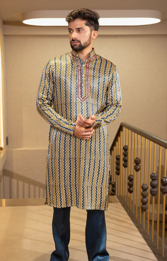 Leher Kurta Set