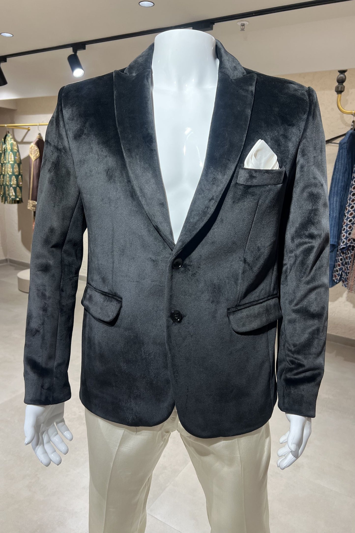 Midnight Royale Velvet Jacket