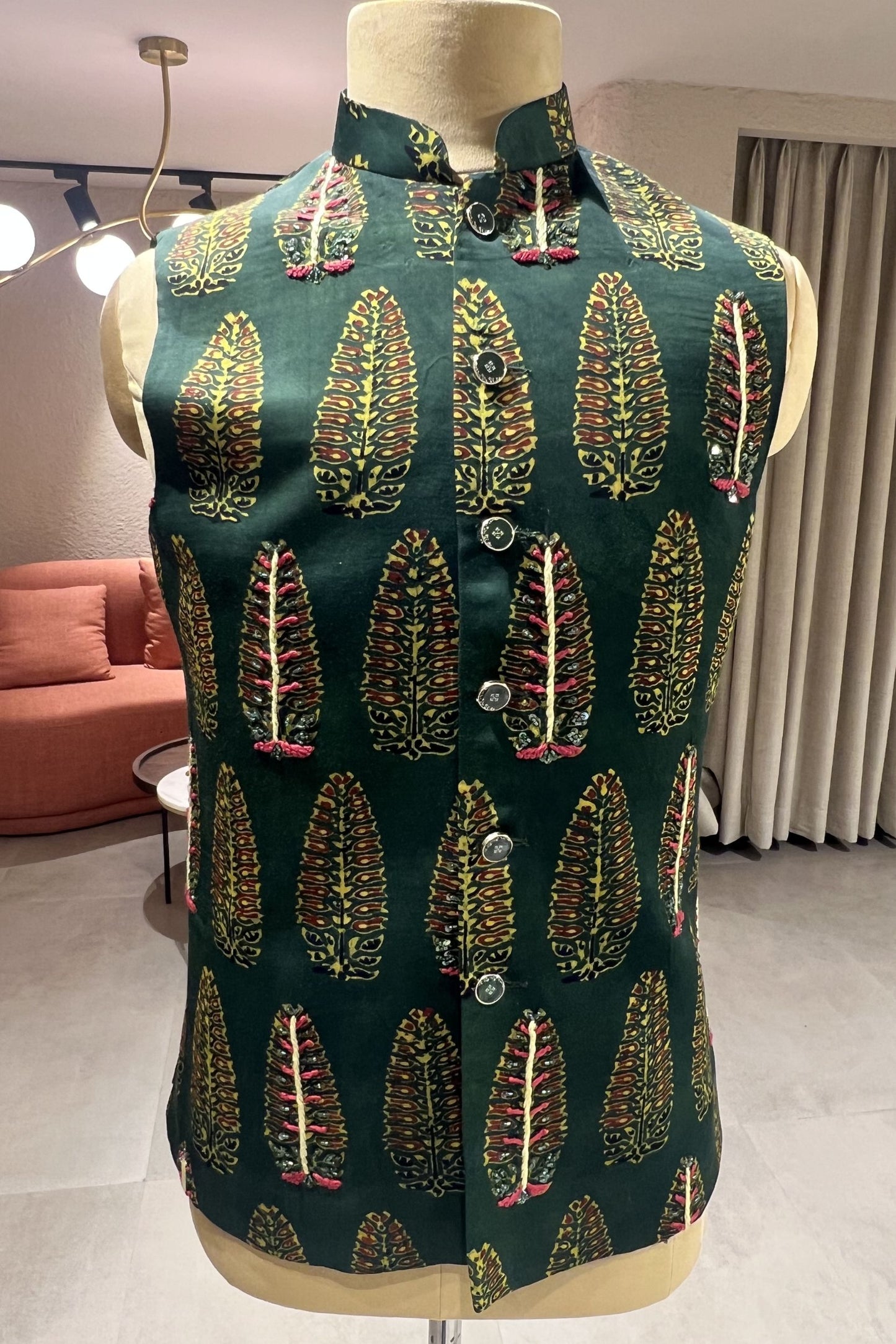Emerald Virasat Mashroo Jacket