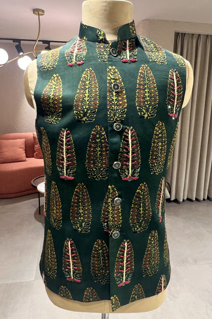Emerald Virasat Mashroo Jacket