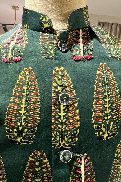 Emerald Virasat Mashroo Jacket