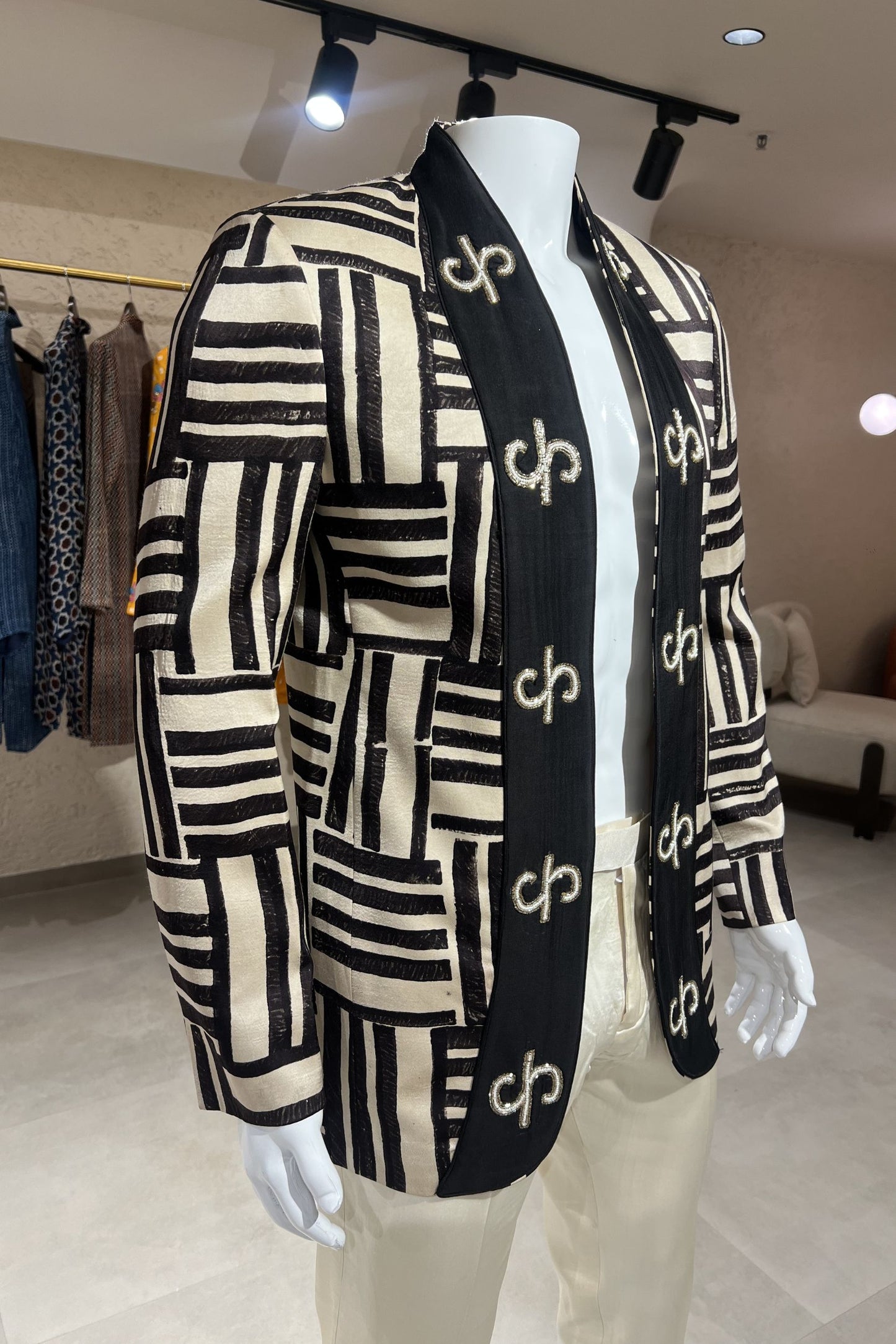 Noir Virasat Mashroo Jacket