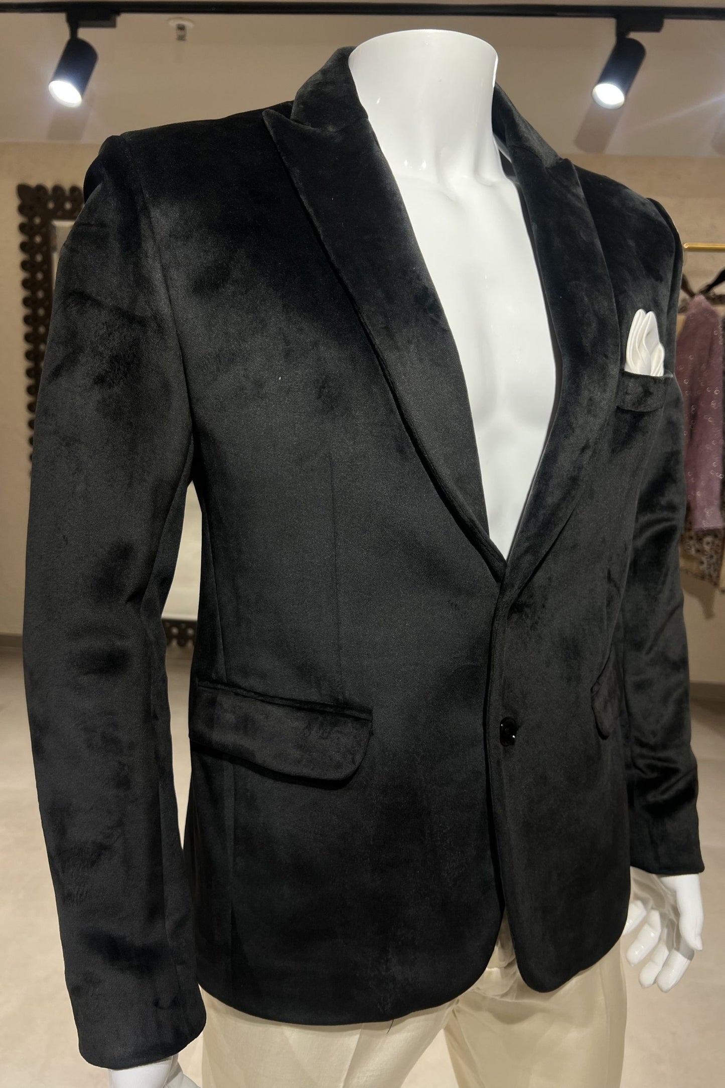Midnight Royale Velvet Jacket