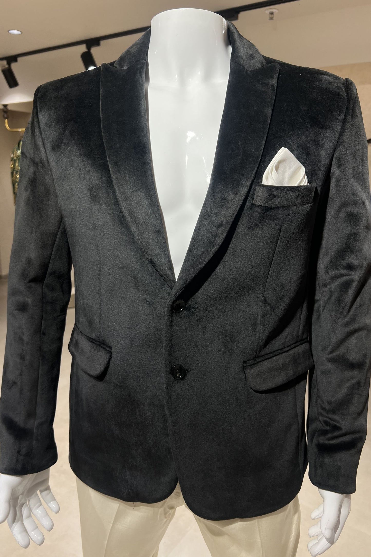 Midnight Royale Velvet Jacket
