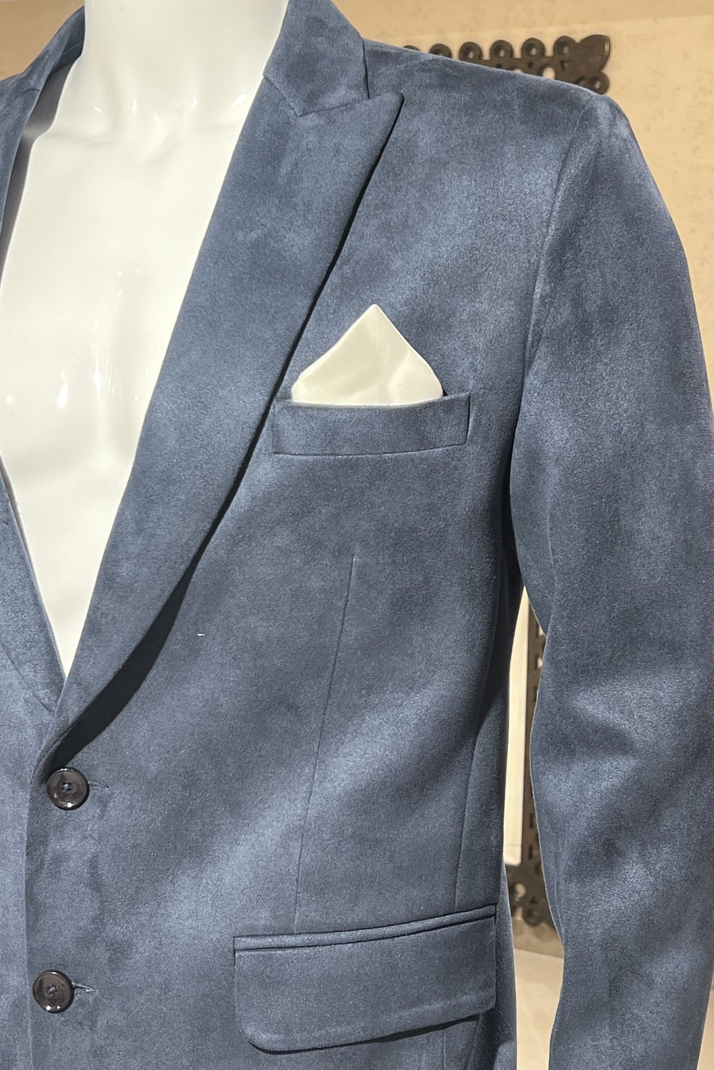 Sapphire Royale Velvet Jacket