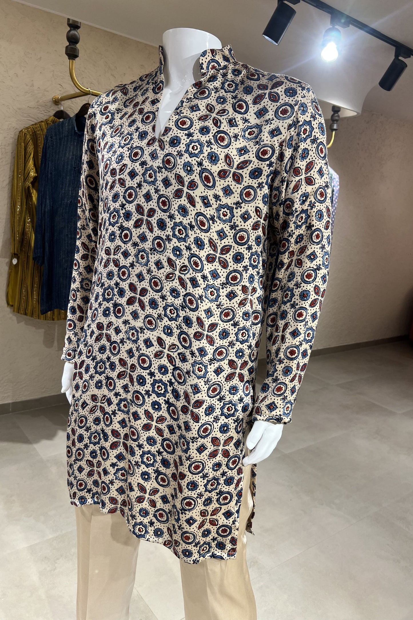 Mandala Virasat Modal Silk Kurta Set