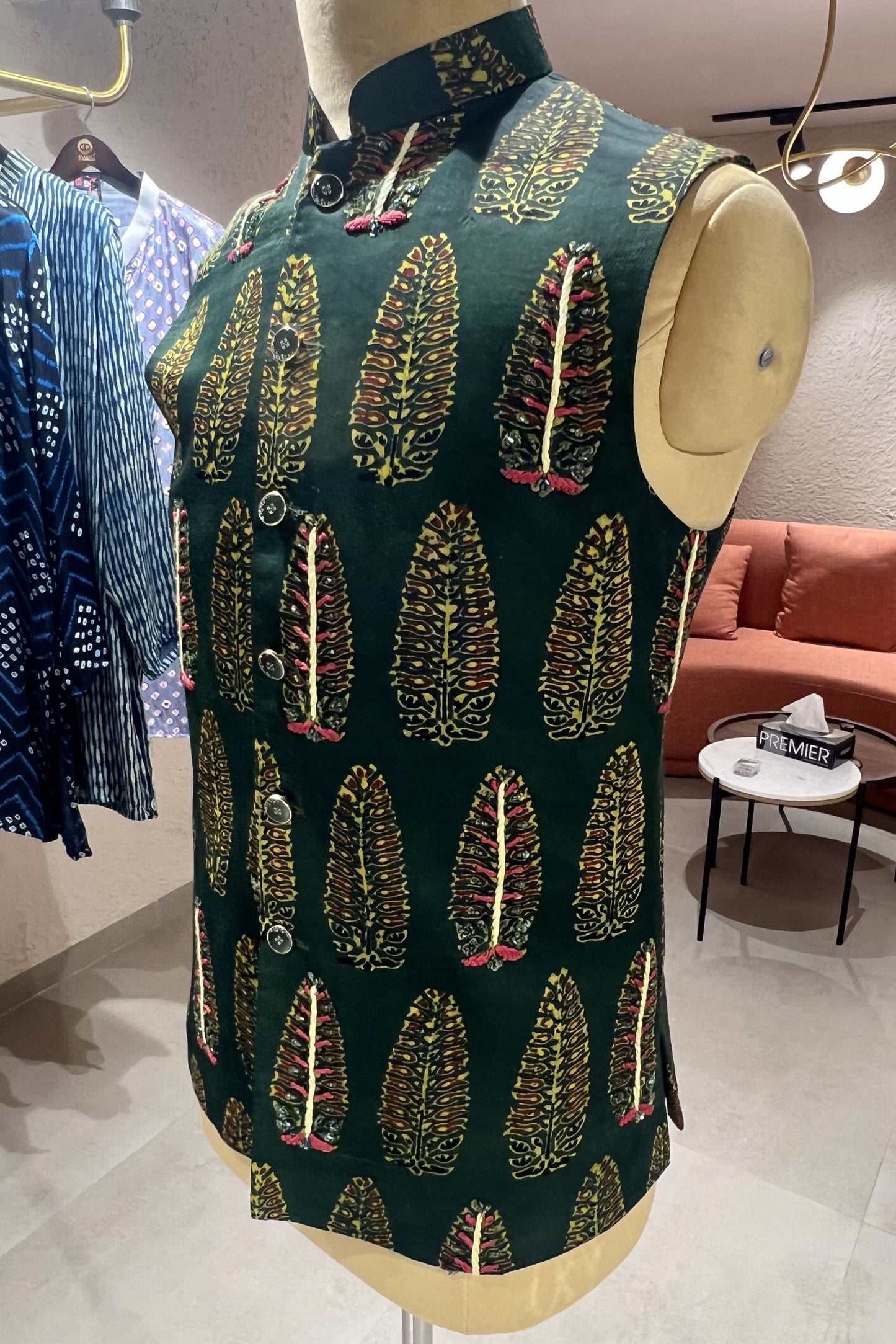Emerald Virasat Mashroo Jacket