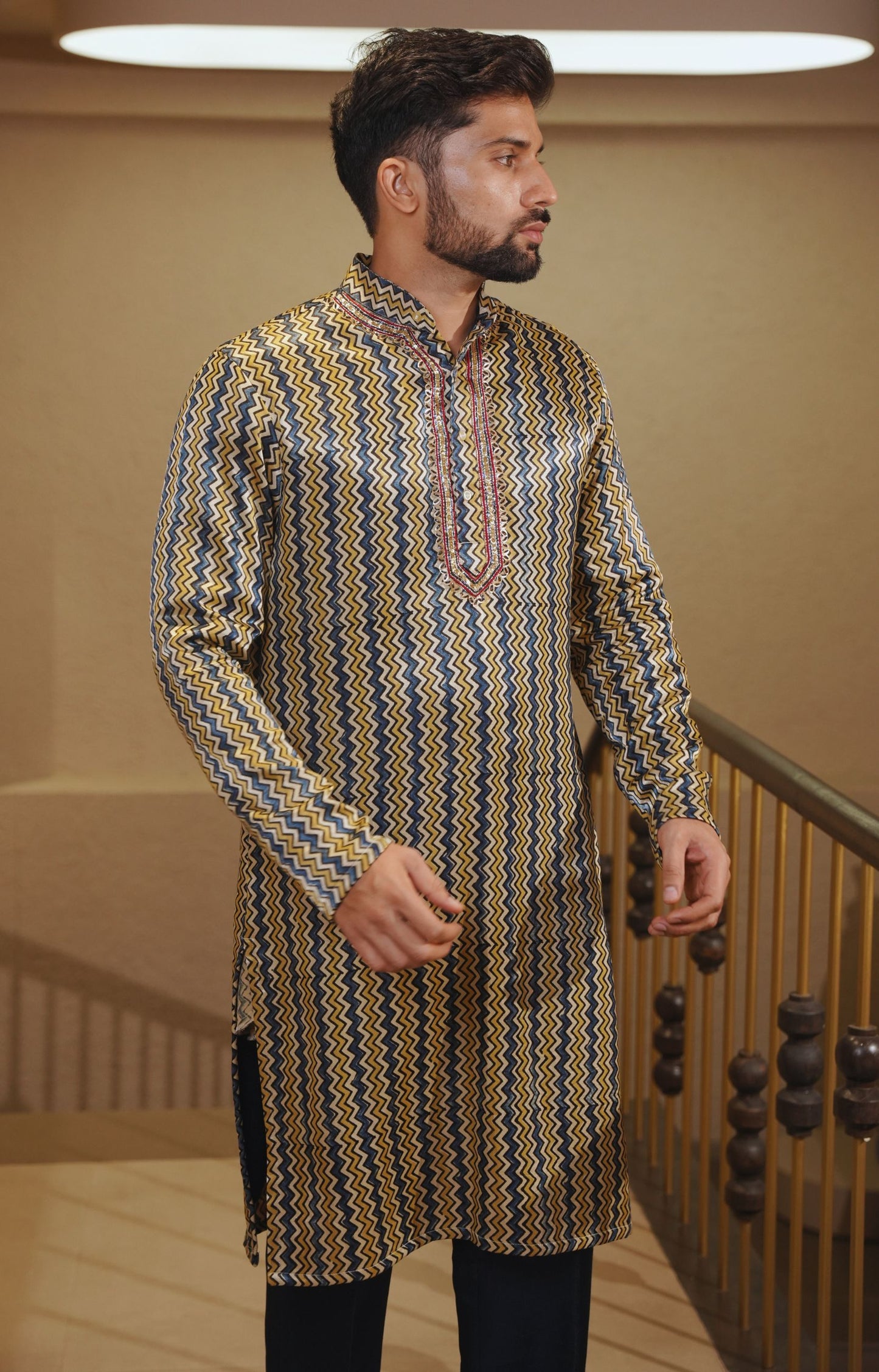Leher Kurta Set