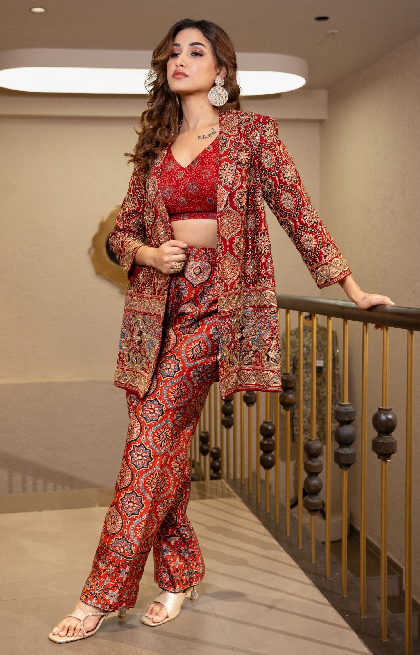 Meetha Khara Blazer Set