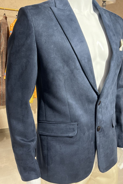Sapphire Royale Velvet Jacket