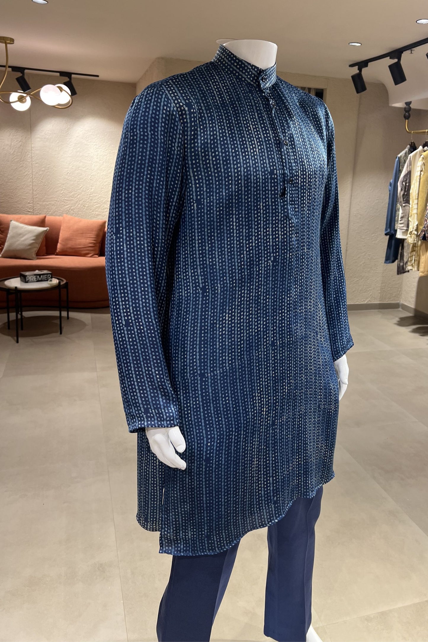 Neel Bindu Modal Silk Kurta Set
