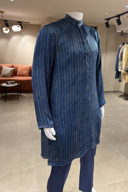 Neel Bindu Modal Silk Kurta Set