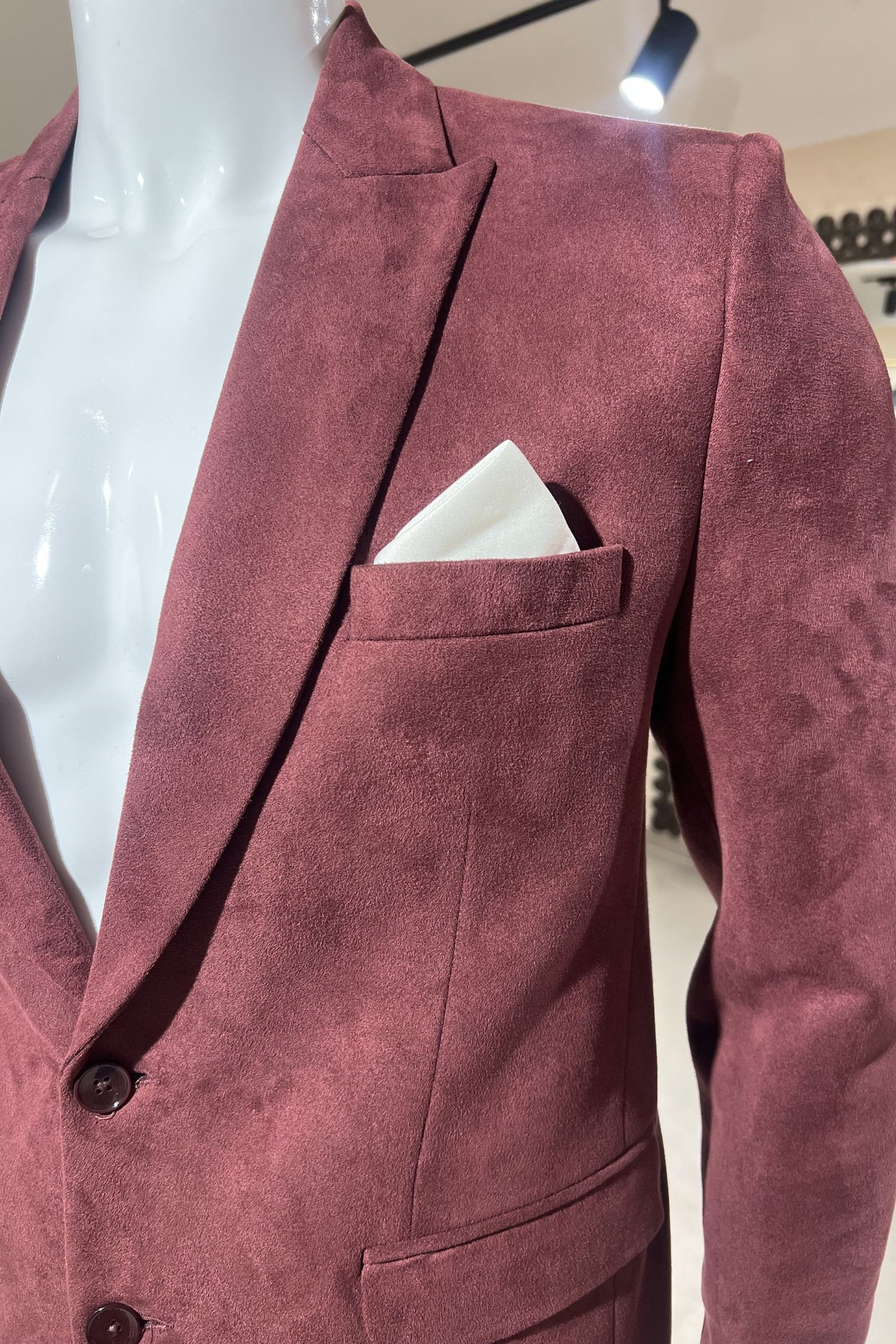 Crimson Royale Velvet Jacket