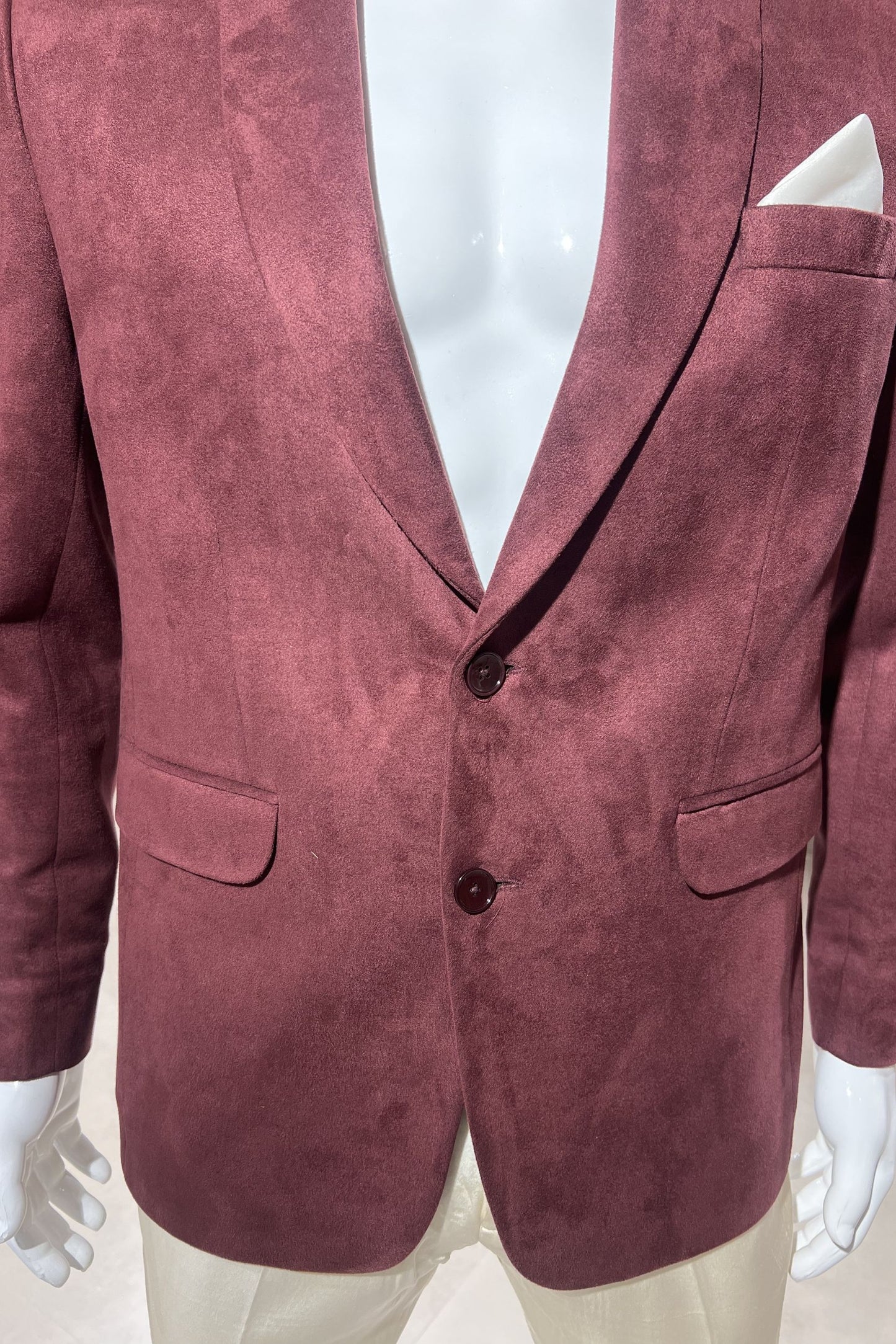 Crimson Royale Velvet Jacket