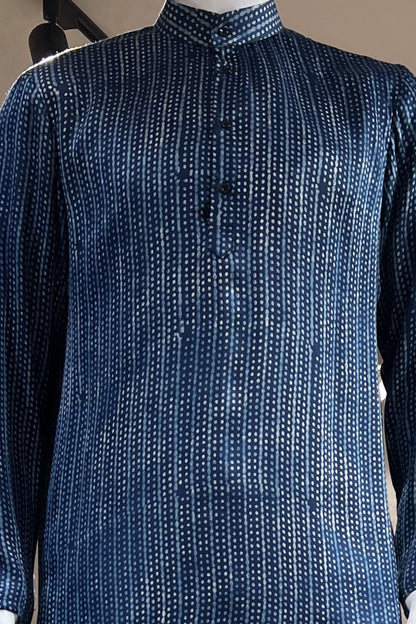 Neel Bindu Modal Silk Kurta Set