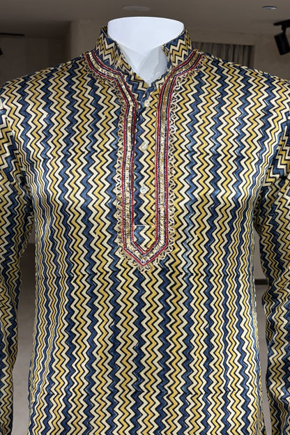 Leher Kurta Set