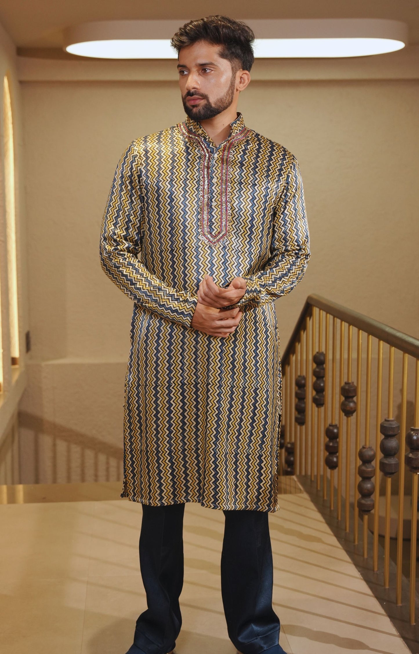 Leher Kurta Set