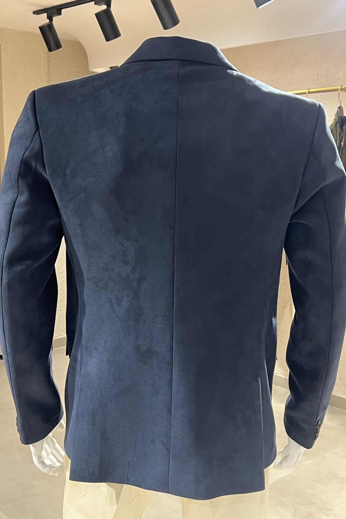 Sapphire Royale Velvet Jacket