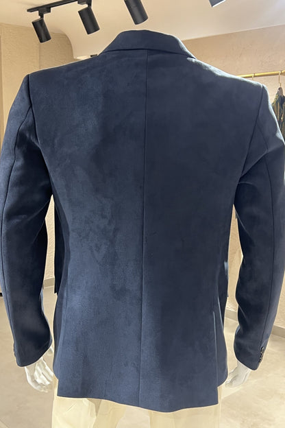 Sapphire Royale Velvet Jacket