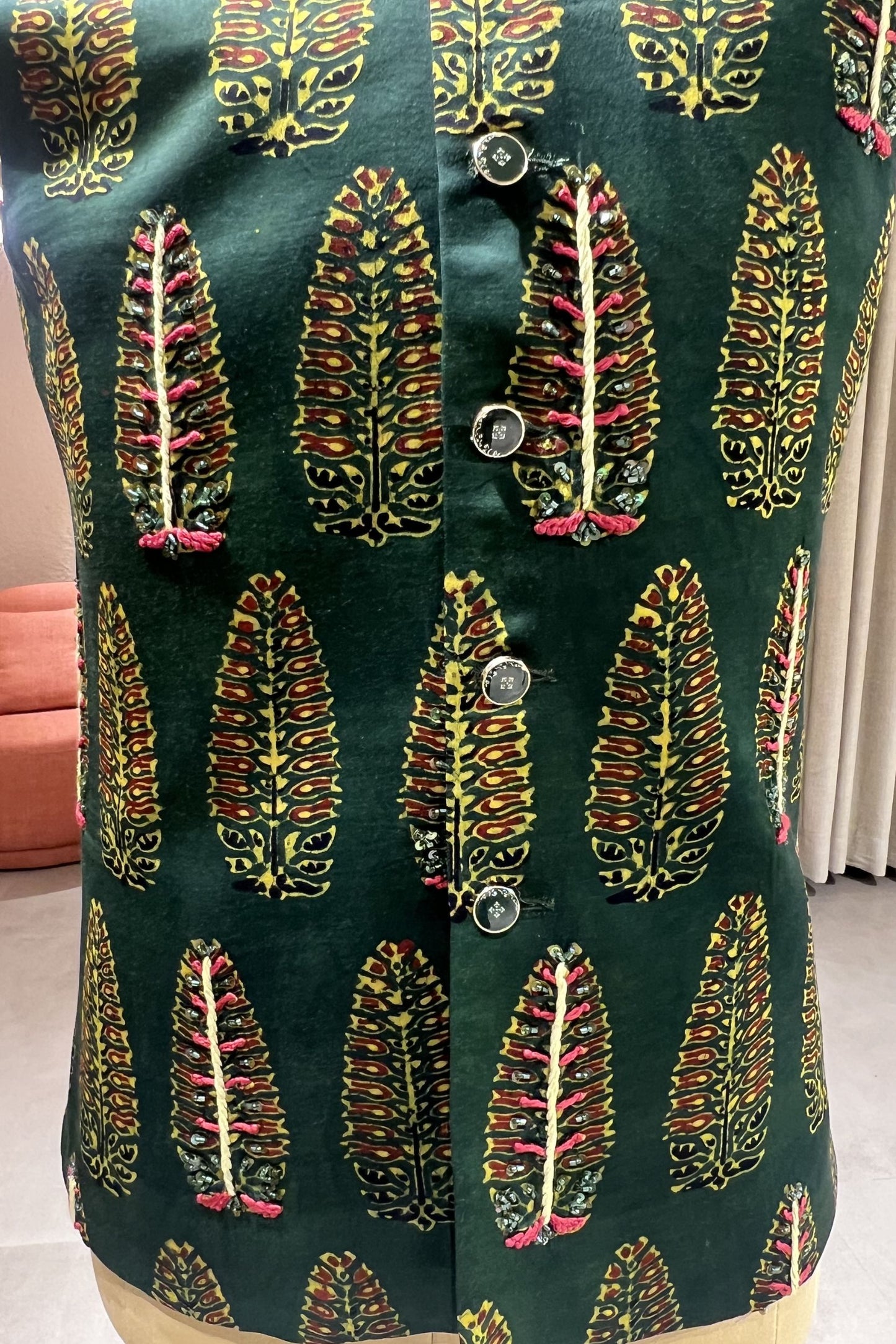 Emerald Virasat Mashroo Jacket